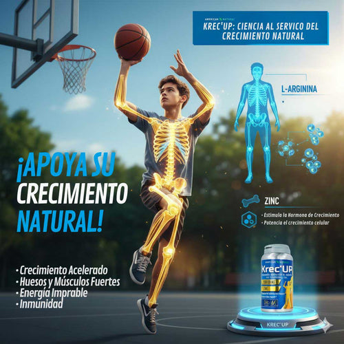 KREC´UP Suplemento natural para el crecimiento